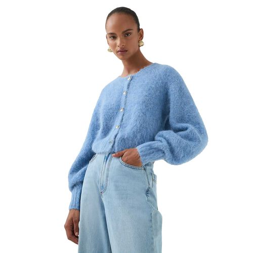 Aje Celine Fluffy Cardigan
